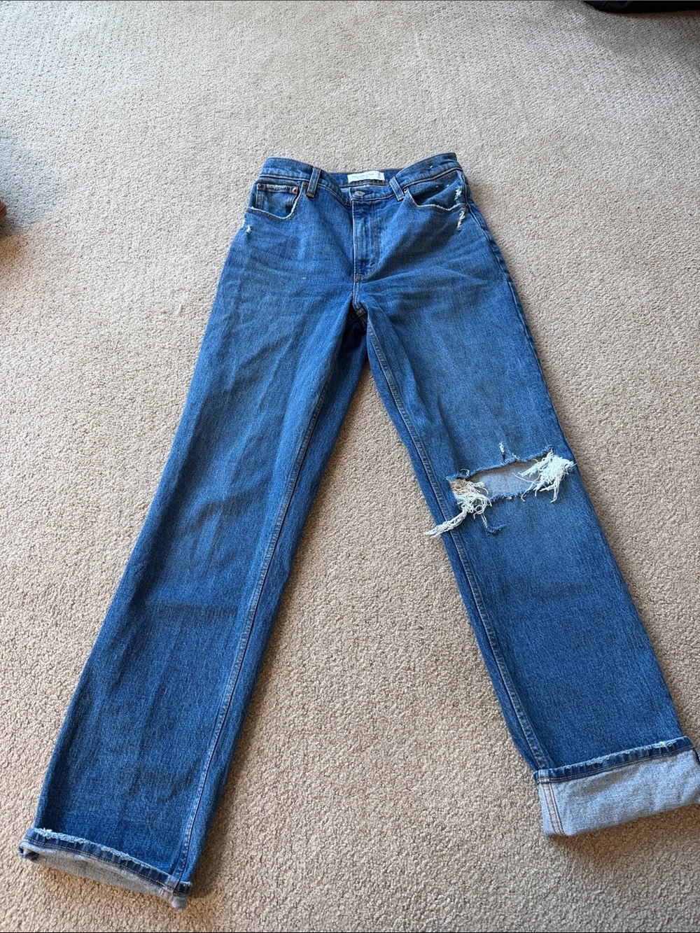 Abercrombie Classic Straight Leg Women’s Jeans